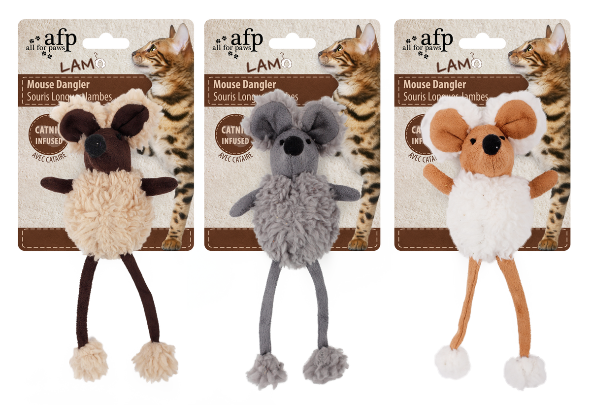 AFP Lambswool - Mouse Dangler