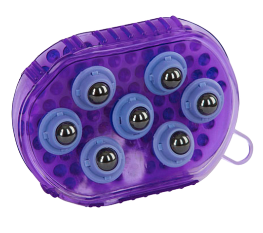 Borstel magneet massage Paars