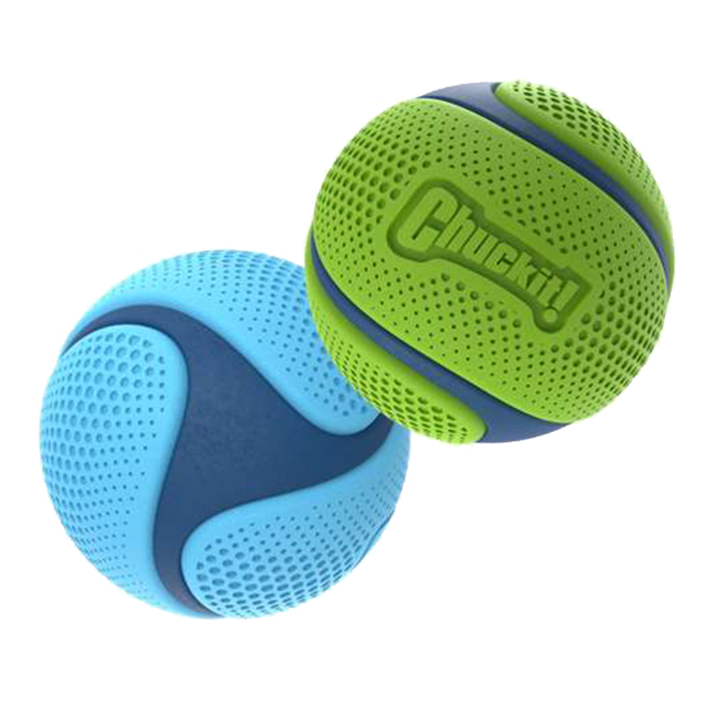 Chuckit! Sniff Fetch Ball Bacon & Peanut Butter M 2-pack