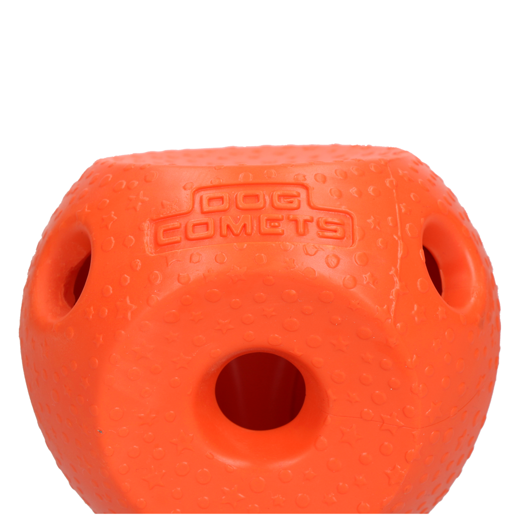 Dog Comets Treat Lock Ball Oranje