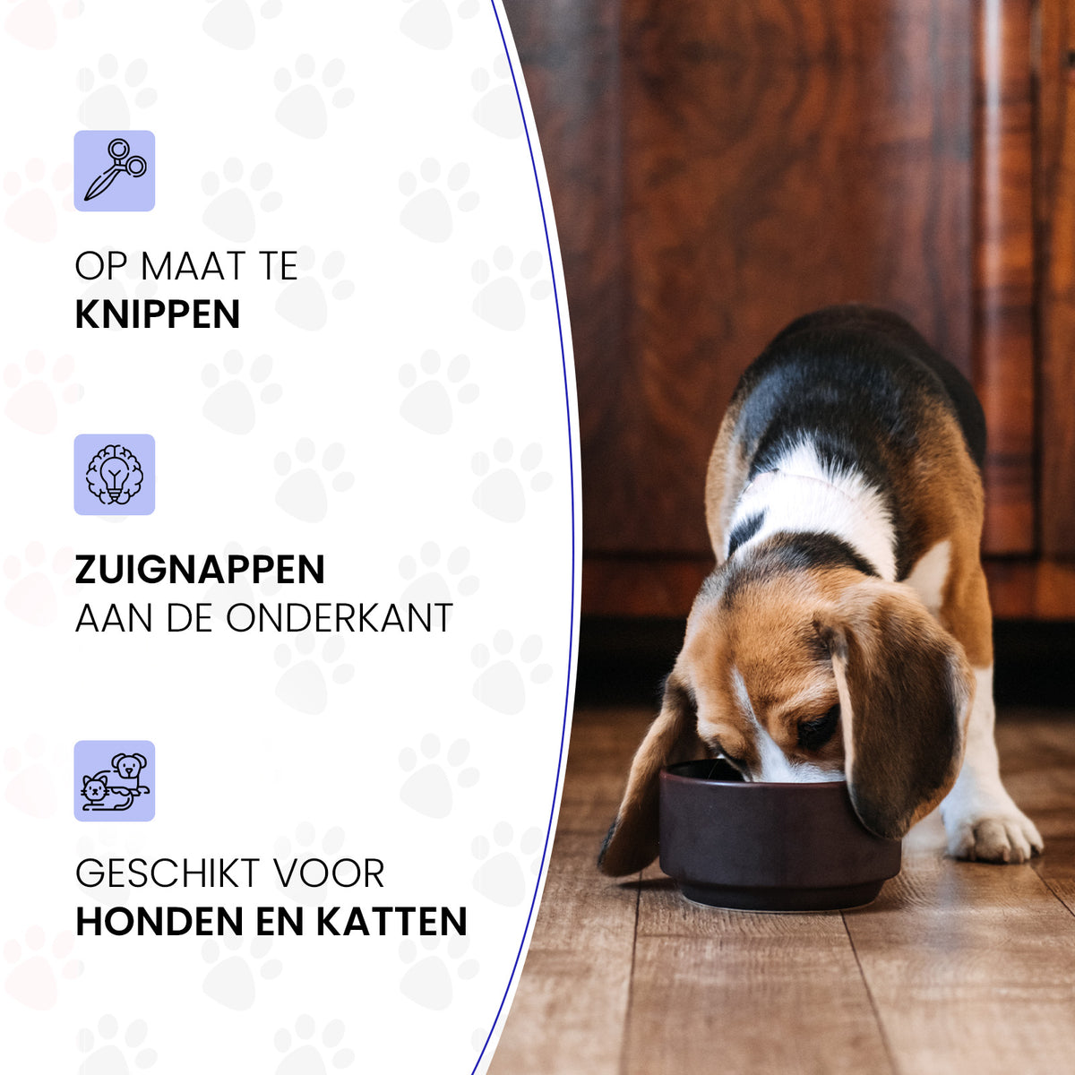 Eat Slow Live Longer Gobble Stopper Blauw M