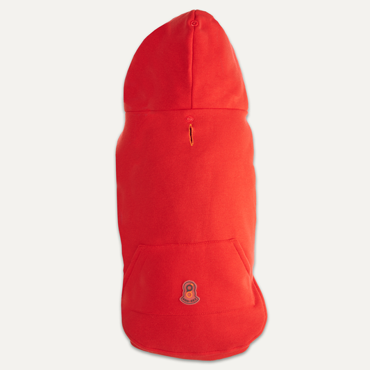 Goo-eez Kangaroo Fleece Hoodie S Rood/Zwart