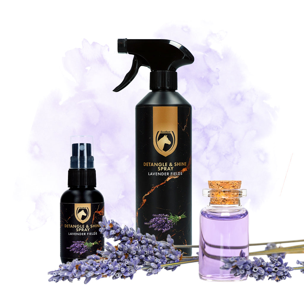 Excellent Horse Detangle & Shine Spray 500 ml Lavender Fields