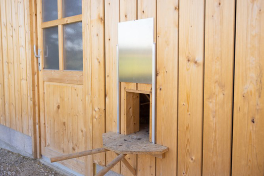 Kerbl Schuifdeur Met Rails S 22 x 33 cm