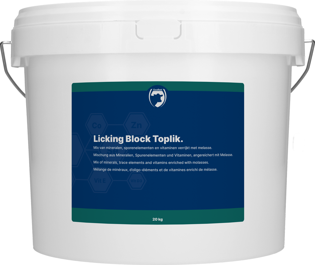 Excellent Likblok Toplik (rund/jongvee) 20 kg
