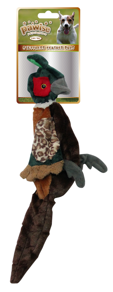 Pawise Stuffless Feather Pals Fazant S