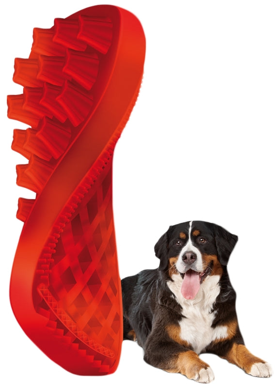 Pet+Me Dog Hair Brush Lang haar Rood