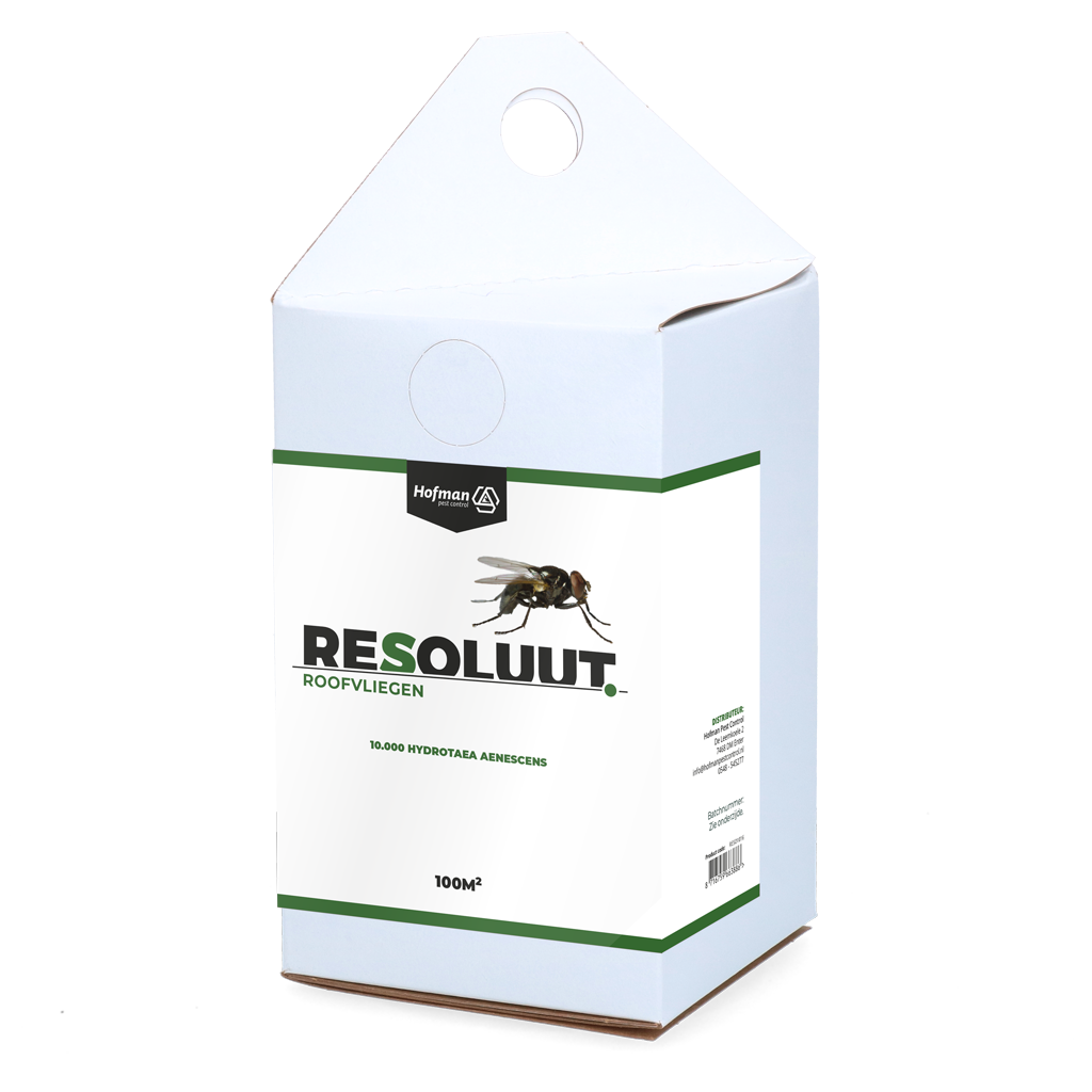 Resoluut Roofvliegen 100m2