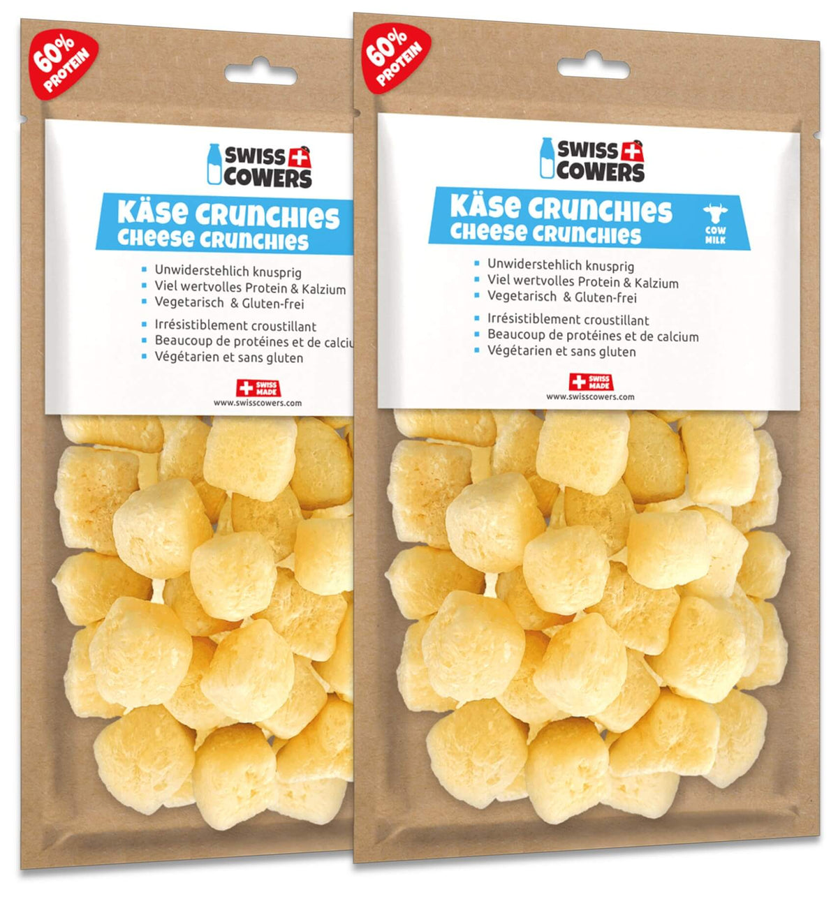 SwissCowers Cheese Crunchies Original (28 beloningen)