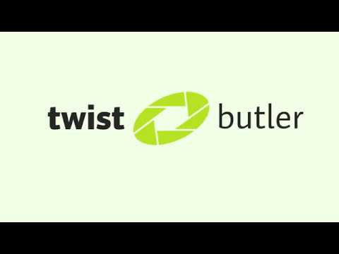Twist butler 125 cm 3 stuks met 1 Zwengel