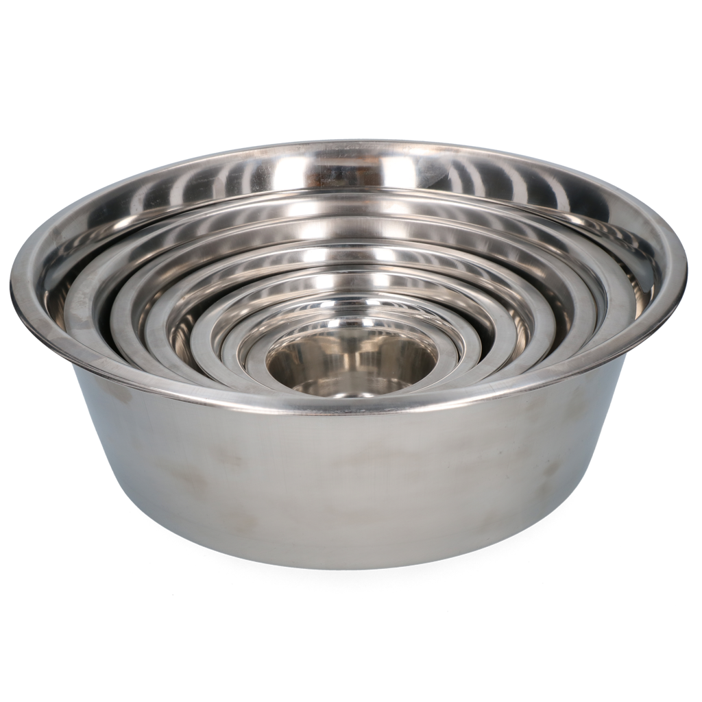 Voer- & Drinkbak RVS Ø 11 cm