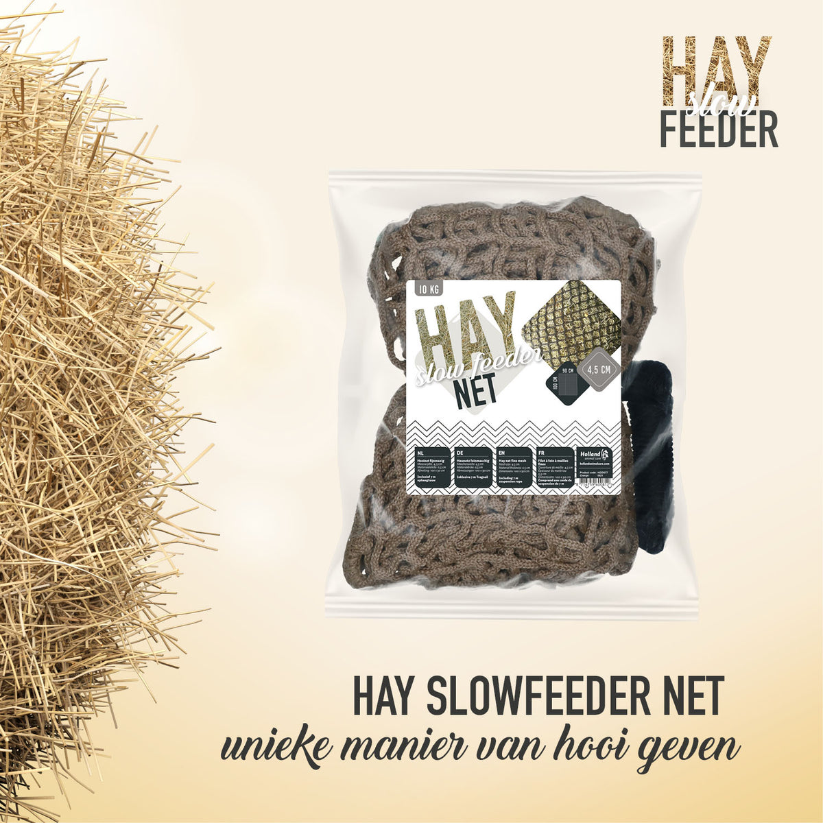 Hay Slow Feeder Net 10 kg (45 mm)