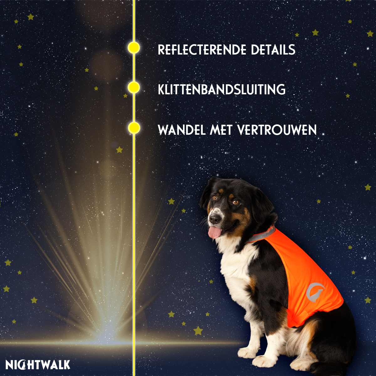 Nightwalk Safety Vest Oranje L