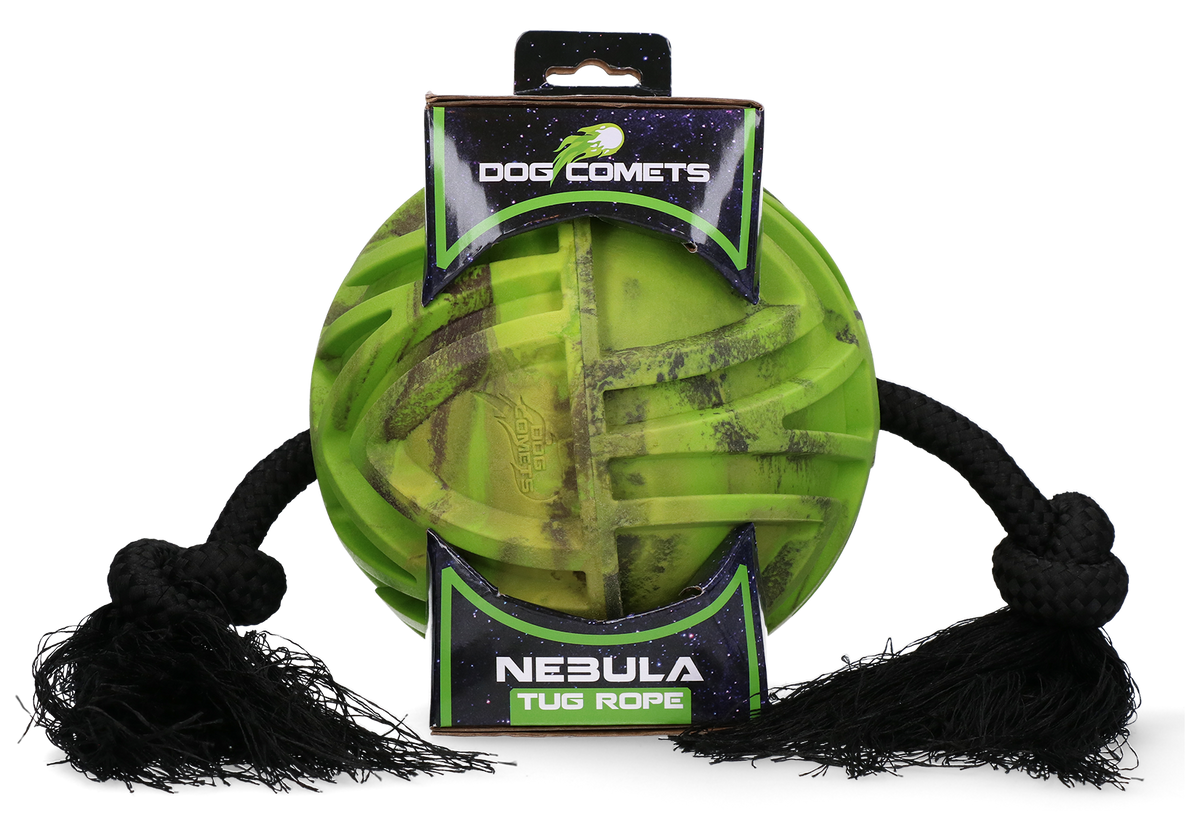 Dog Comets Nebula Tug Rope Groen