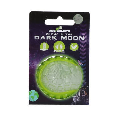 Dog Comets Glow In The Dark Moon Bal S Groen