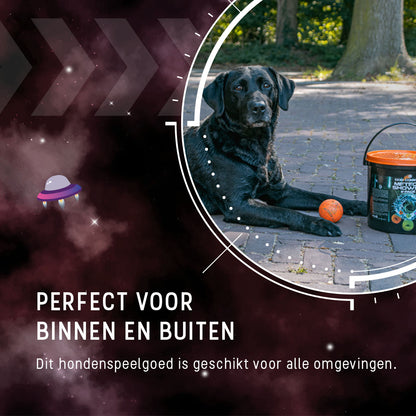 Dog Comets Meteor Shower (Emmer met 6 M Stardust ballen)