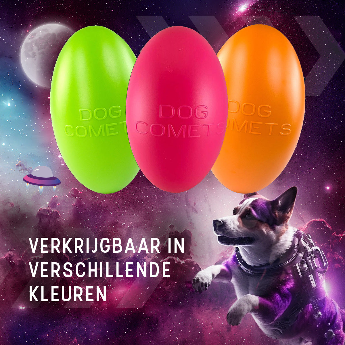 Dog Comets Pan-Stars Roze M
