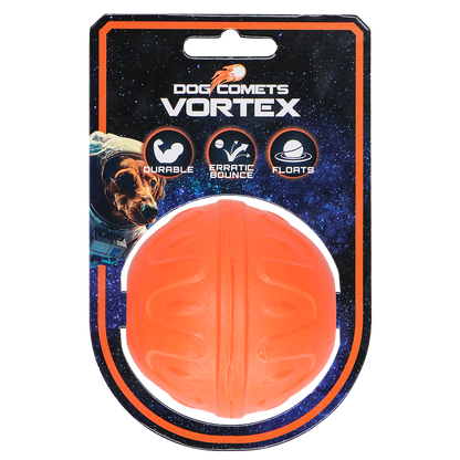 Dog Comets Vortex bal Oranje