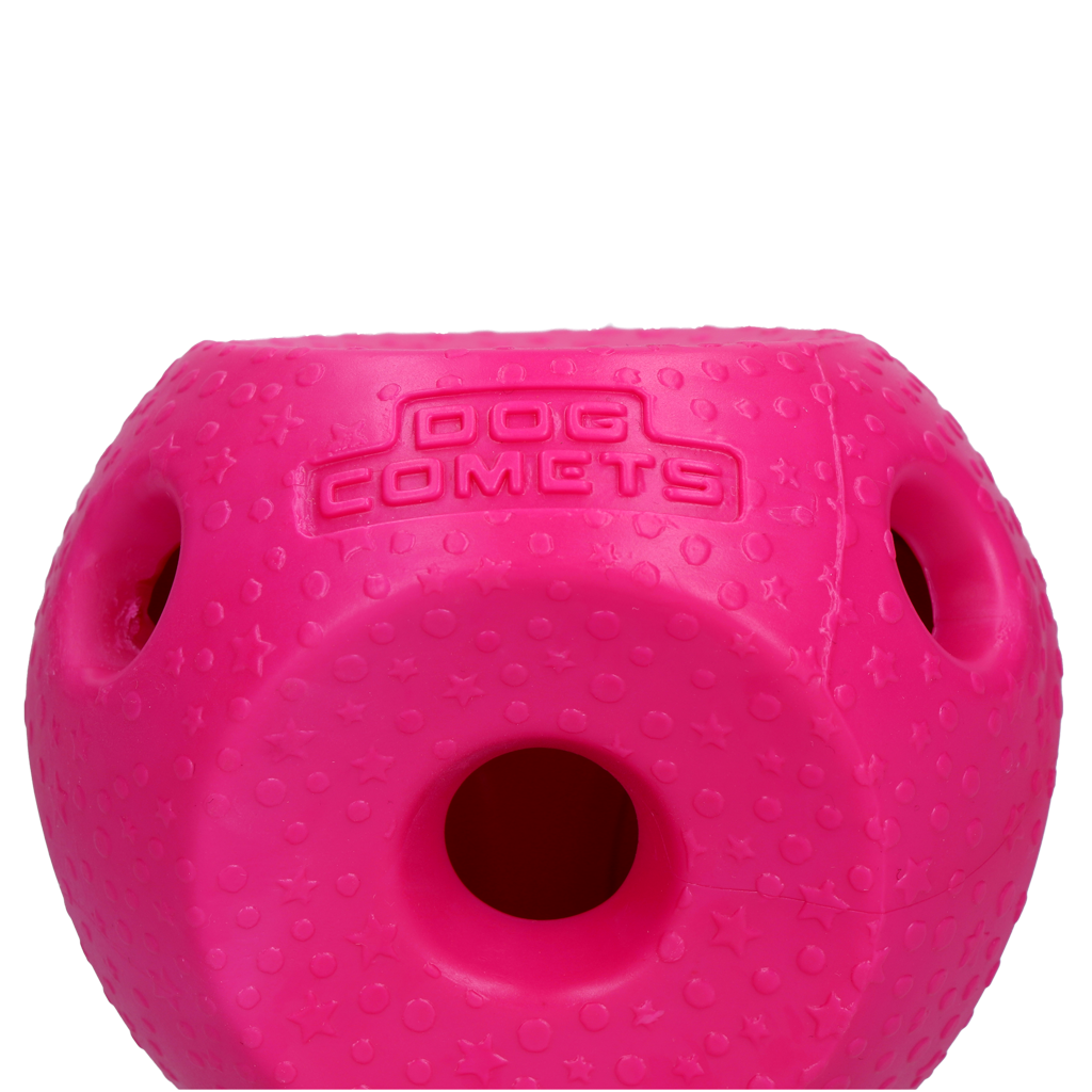 Dog Comets Treat Lock Ball Roze
