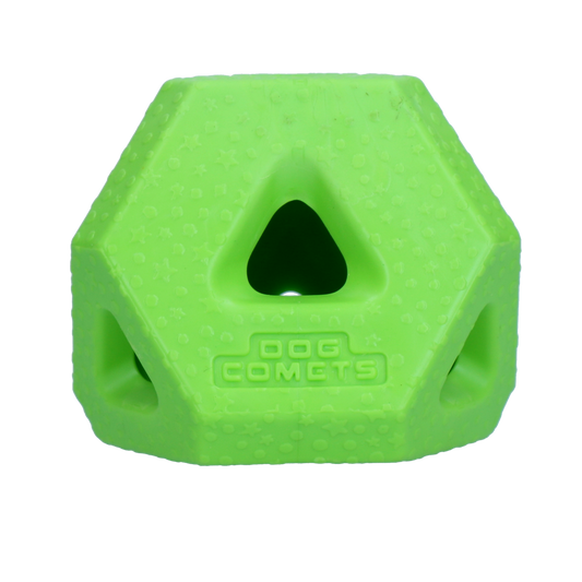 Dog Comets Treat Lock Cube Groen