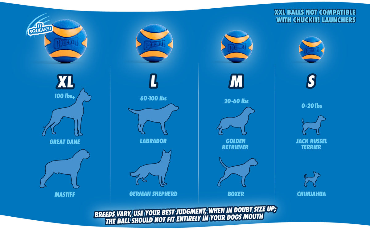 Chuckit! Ultra Squeaker Ball L (1-pack)