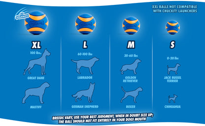 Chuckit! Ultra Squeaker Ball L (1-pack)