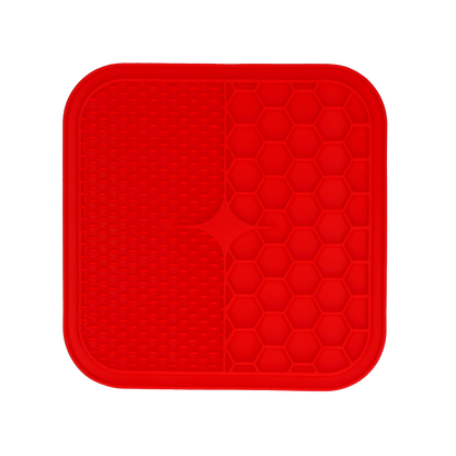 Eat Slow Live Longer Lick Mat Duo M Rood