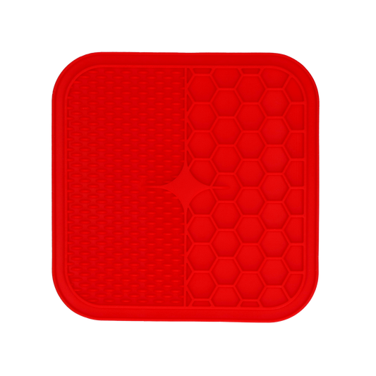 Eat Slow Live Longer Lick Mat Duo M Rood