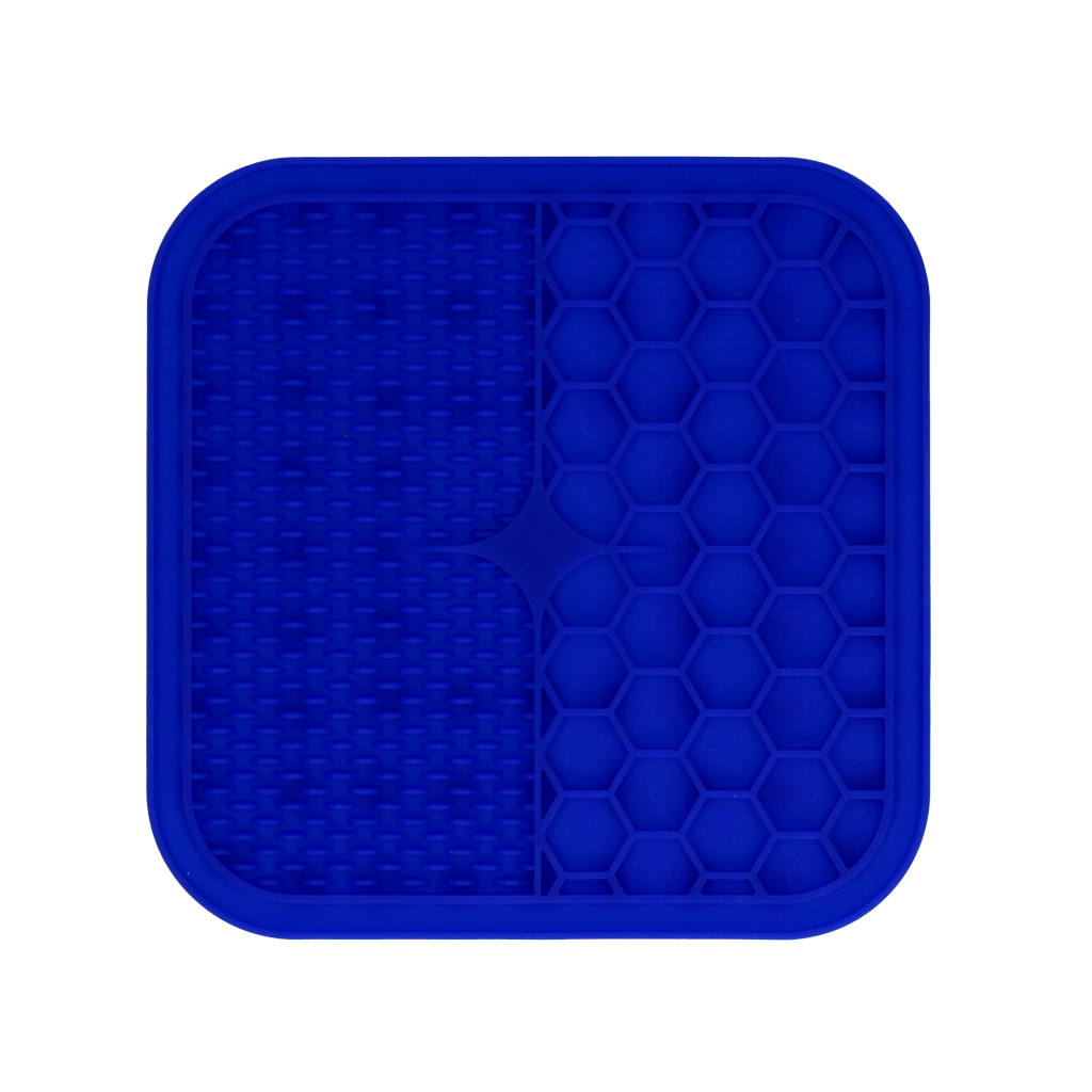 Eat Slow Live Longer Lick Mat Duo M Blauw