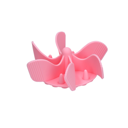Eat Slow Live Longer Gobble Stopper Roze M