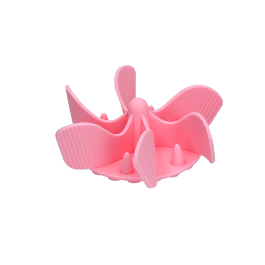 Eat Slow Live Longer Gobble Stopper Roze M