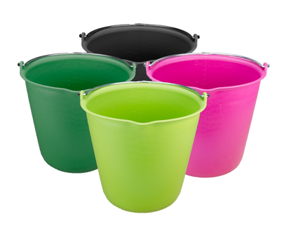 Emmer 15 l met schenktuit Roze