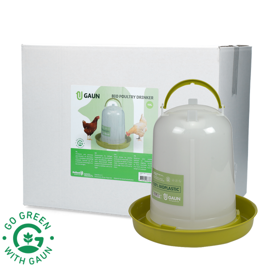 Gaun Pluimvee Drinktoren Bio Limoengroen 10 l