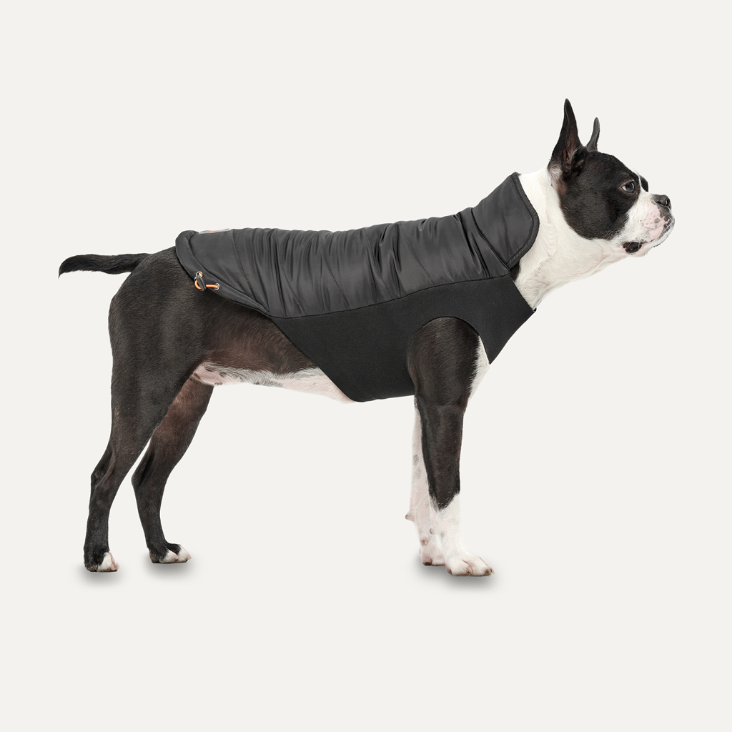 Goo-eez Mock Neck Signature Wrap Jacket XL Zwart