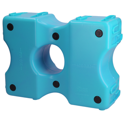 Vplast Cavaletti Hindernisblokken 2 st Blauw