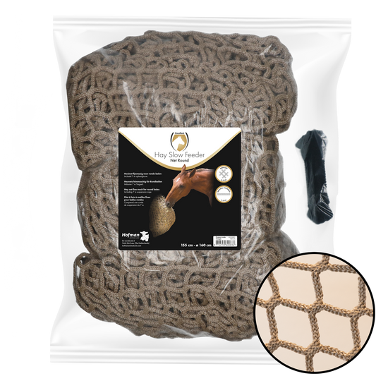 Hay Slow Feeder Net Ronde Baal
