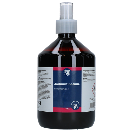 Jodiumtinctuur 1% (10 mg per ml) & 70% Alcohol 500 ml