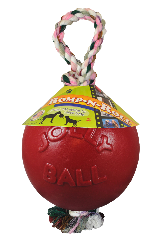 Jolly Romp-n-Roll Rood S (10 cm)