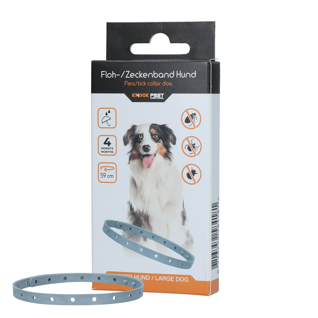 Knock Pest Vlooien/Tekenband Hond 59 cm DE/UK