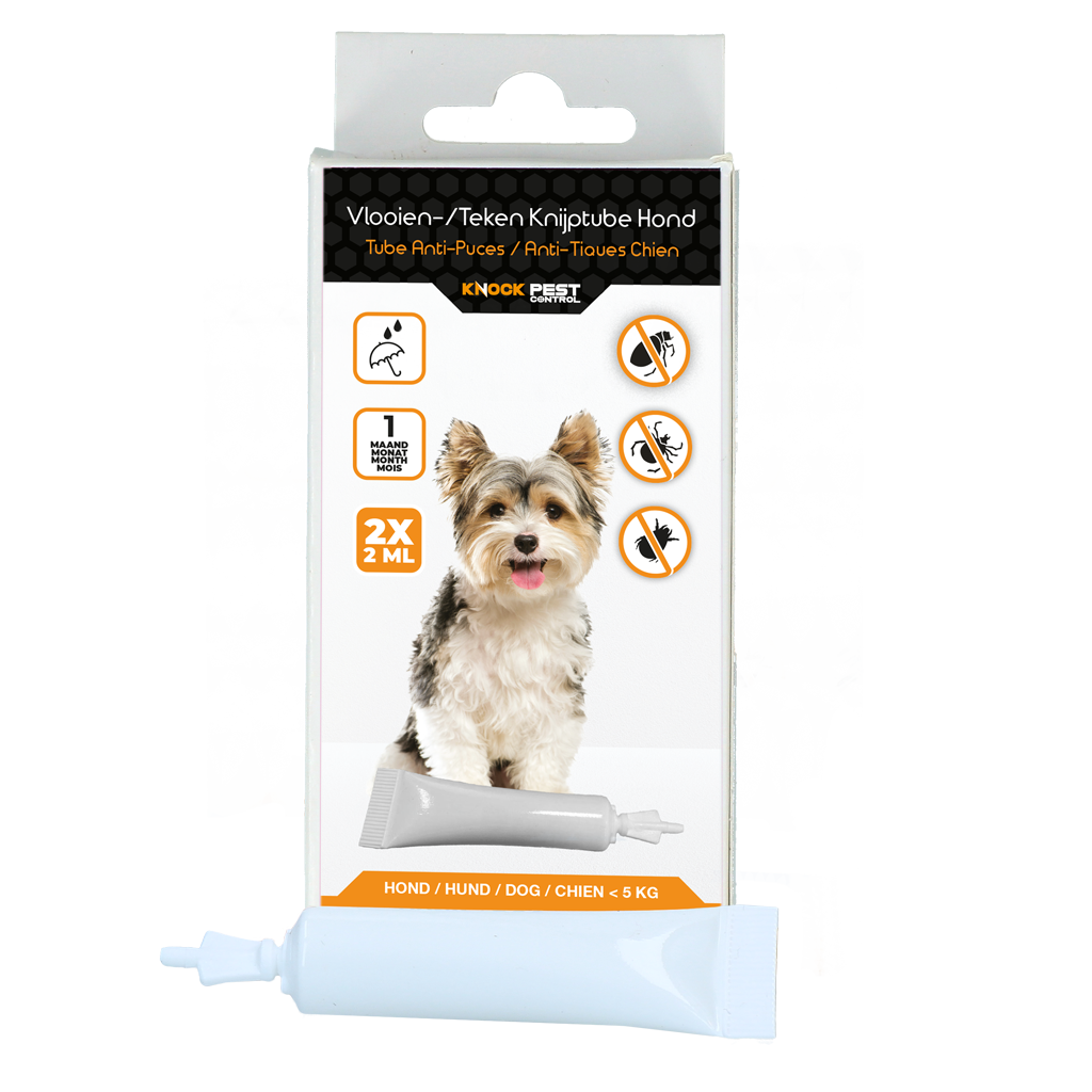 Knock Pest vlooien-tekenpipet Hond <5 kg