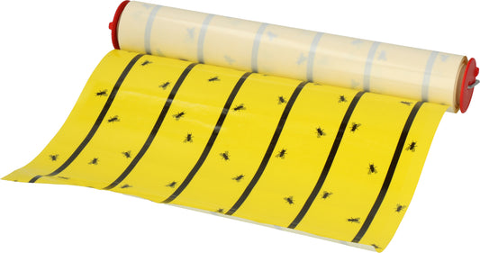 Knock Pest Vliegenkleefrol Geel 7 m