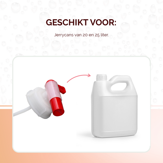Kraan groot voor jerrycan 20 en 25 l DIN61