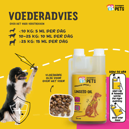 Excellent Pets Linseed Oil 500 ml