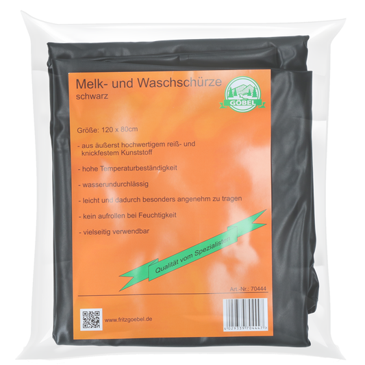 Melk- en Waterschort Multifunctioneel 80 x 120 cm Zwart