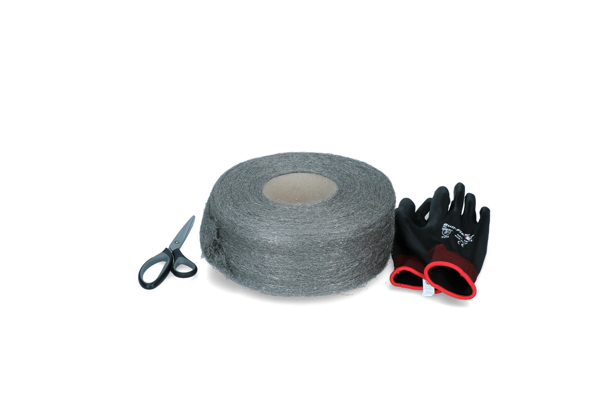 Mouse & Rat Stop RVS Staalwol 1 kg Set