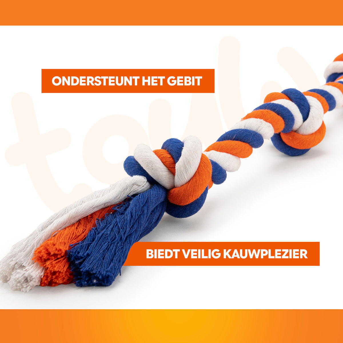 Oranje Flostouw Oranje, Wit en Blauw