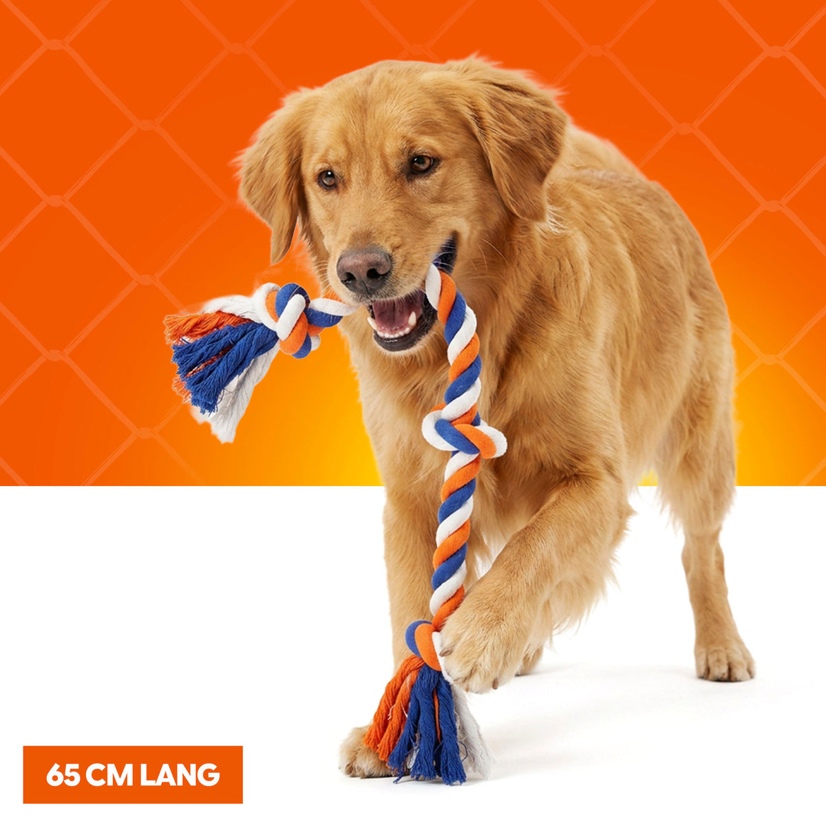 Oranje Flostouw Oranje, Wit en Blauw