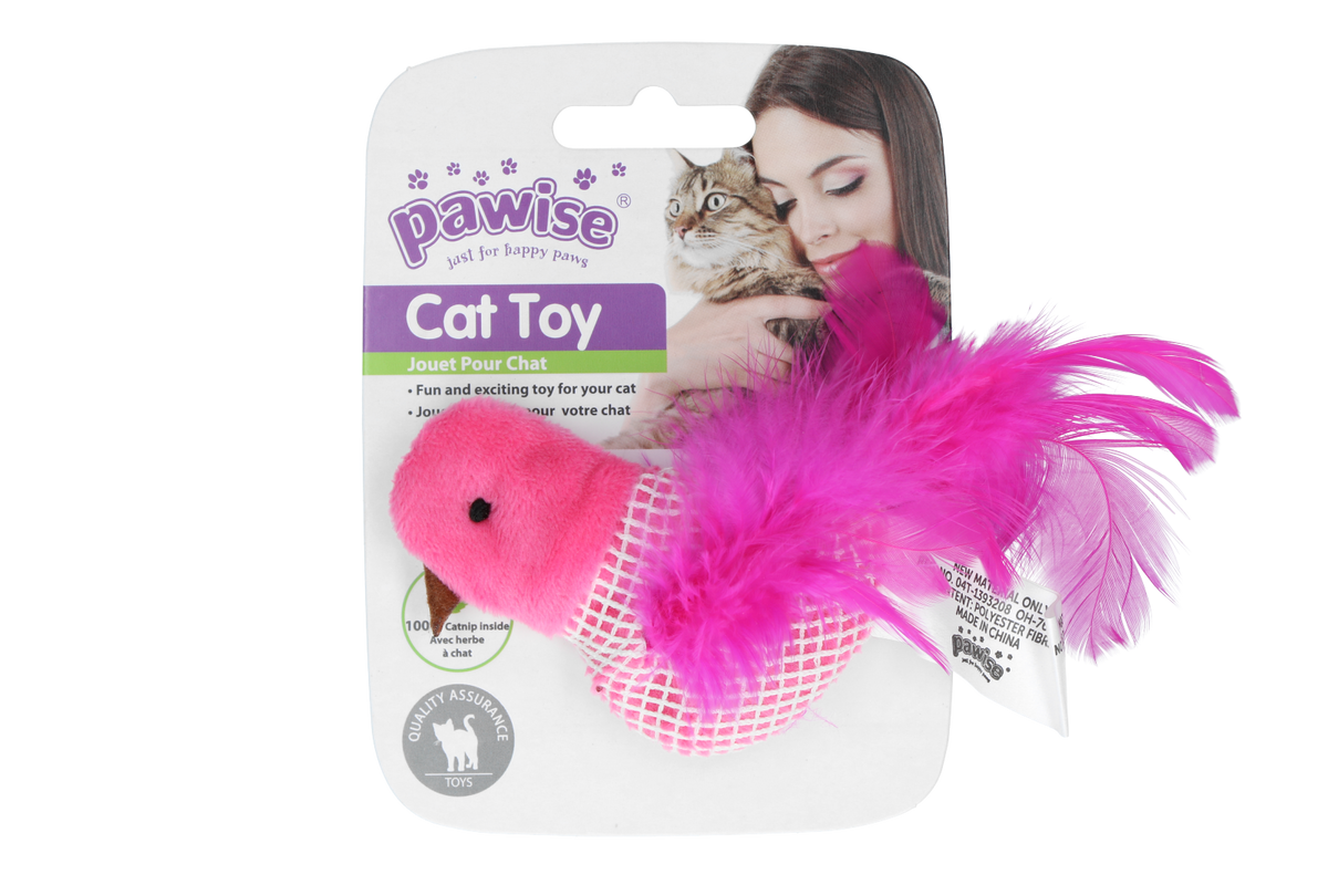 Pawise 100% Catnip Toy Vogel