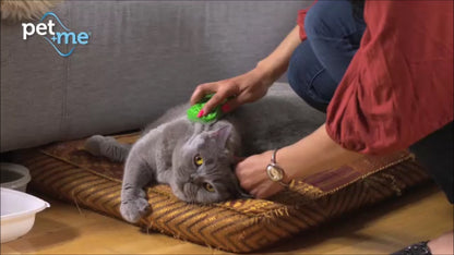 Pet+Me Cat Hair Brush Lang haar Groen