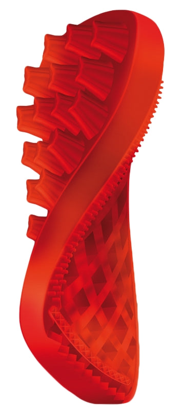 Pet+Me Dog Hair Brush Lang haar Rood